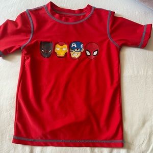 Rash guard swim shirt